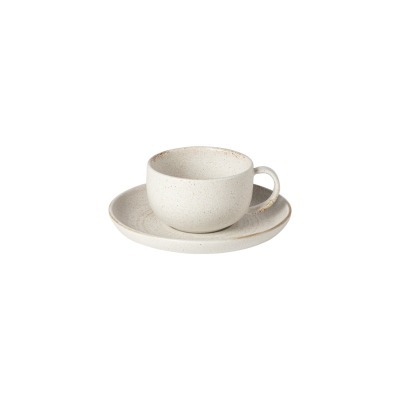 Чайная пара XOCS01-CRM(XOCS01-00922L), 16 см, керамика, Cream, CASAFINA BY COSTA NOVA