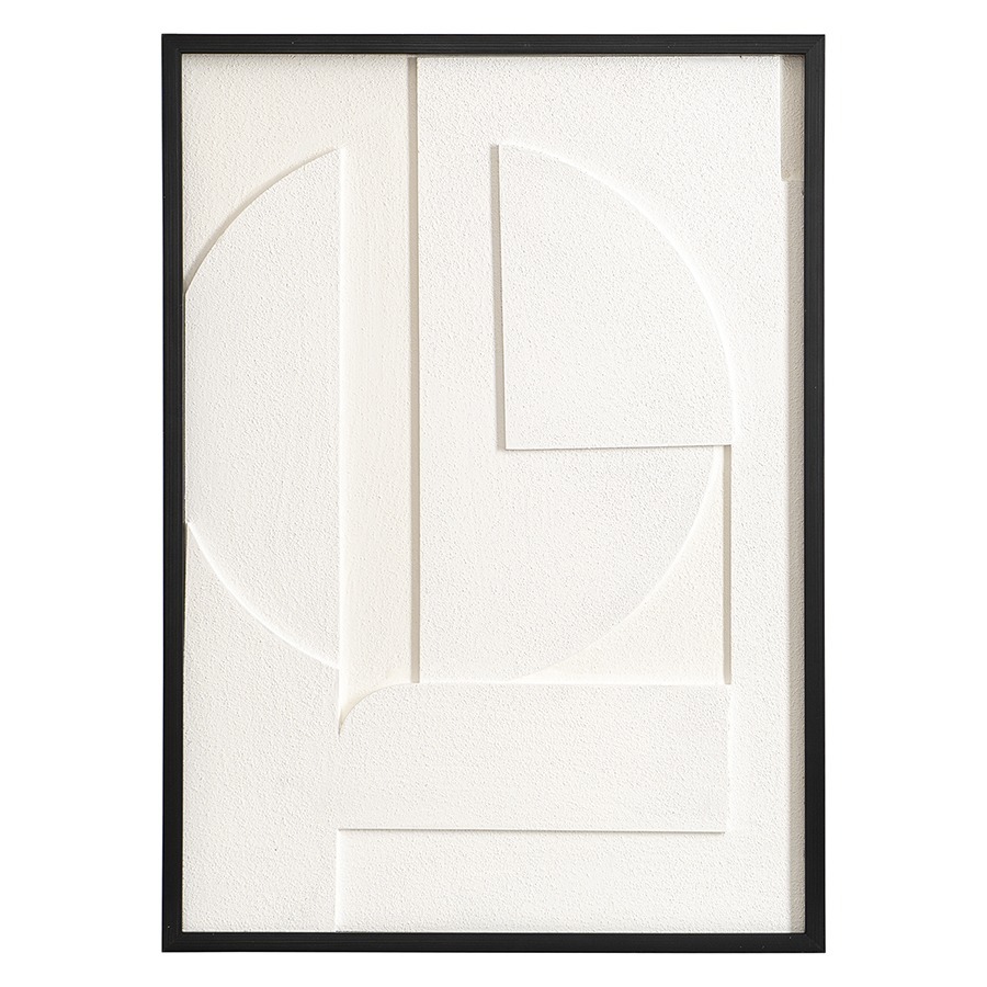 Фото Панно декоративное с эффектом 3d minimalism, с черной рамой, 50х70 см (76494) - интернет-магазин МегаТерем в Москве