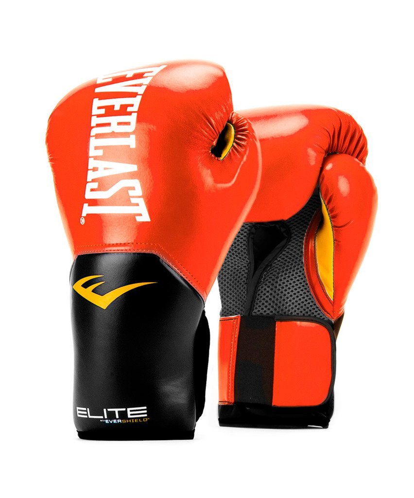 Фото Перчатки боксерские Elite ProStyle P00001241, 16oz, кожзам, красный (447802) - интернет-магазин МегаТерем в Москве