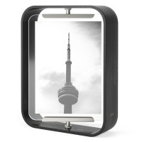 Фоторамка двухсторонняя bellwood, 19х24 см, черная (77888)