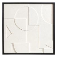 Панно декоративное с эффектом 3d Минимализм, с черной рамой, 60х60 см (76496)