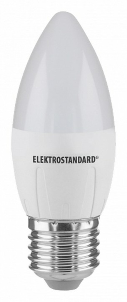 Фото Лампа светодиодная Elektrostandard Свеча E27 6Вт 4200K a048675 ELK_a048675 - интернет-магазин МегаТерем в Москве