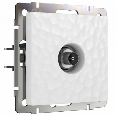 ТВ-розетка оконечная без рамки Werkel Hammer белый W1283001 WRK_a052036