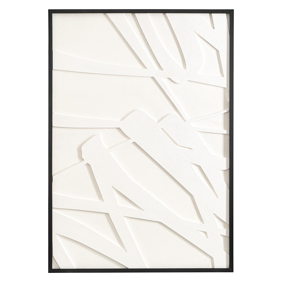 Фото Панно декоративное с эффектом 3d minimalism, с черной рамой, 70х100 см (76497) - интернет-магазин МегаТерем в Москве
