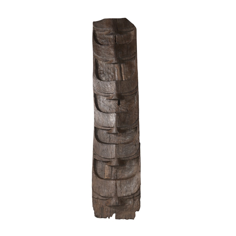 Фото Декоративная панель XIX век, Индия PR42624, Тиковое дерево, natural, ROOMERS ANTIQUE - интернет-магазин МегаТерем в Москве