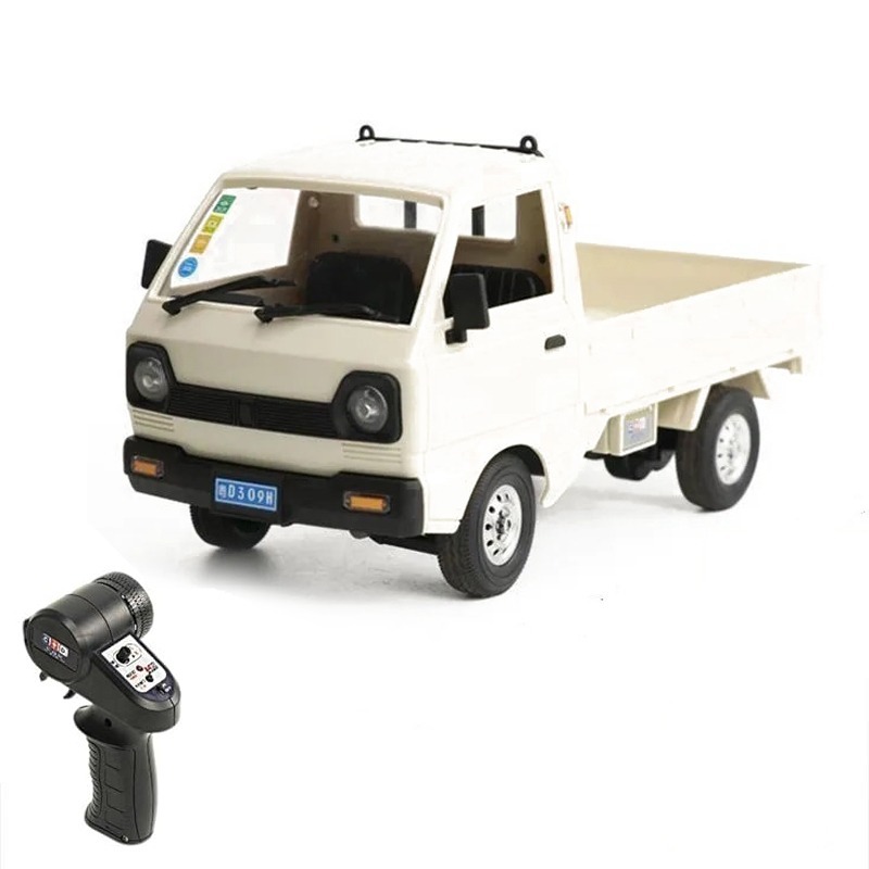 Фото Радиоуправляемый японский белый грузовичок WPL Suzuki Carry ST90 1:16 - WPLD-12MINI - интернет-магазин МегаТерем в Москве