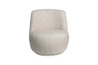Кресло Риволи (Rivoli) поворотное рогожка бежевый 73*75*75см (TT-00014344)
