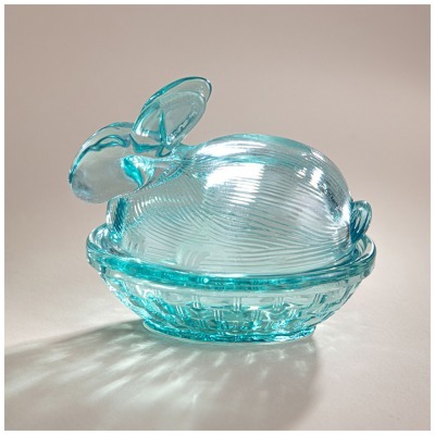 Емкость для хранения с крышкой "rabbit" emerald 11,6х8,6х9,7 см Lefard (196-120)
