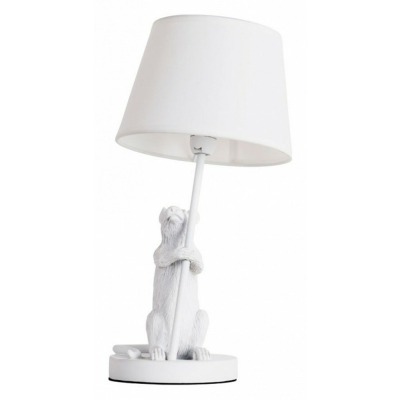 Настольная лампа декоративная Arte Lamp Gustav A4420LT-1WH AR_A4420LT-1WH
