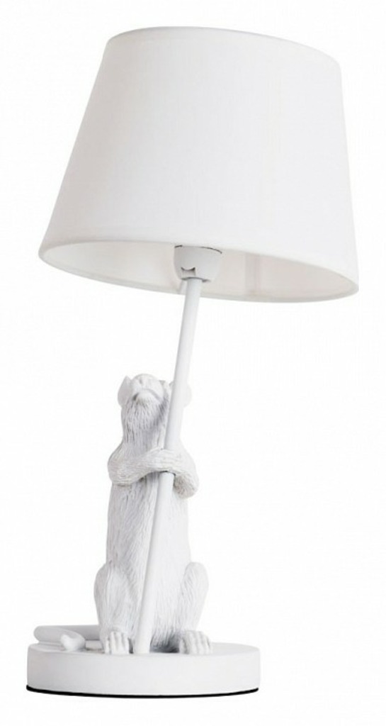 Фото Настольная лампа декоративная Arte Lamp Gustav A4420LT-1WH AR_A4420LT-1WH - интернет-магазин МегаТерем в Москве