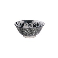 Чаша 16855, 15 см, фарфор, black/white, TOKYO DESIGN