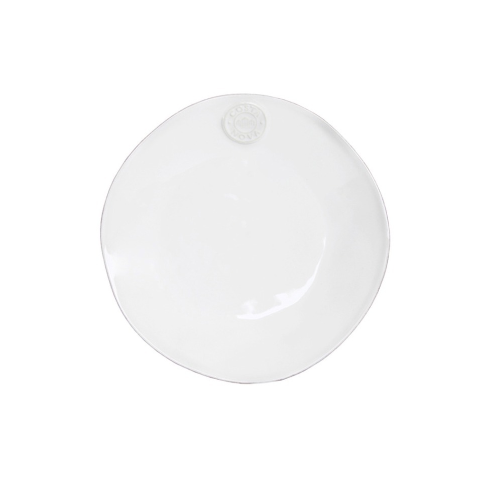 Фото Тарелка NOP216-WHE(NOP216-02203B), 21 см, керамика, white, Costa Nova - интернет-магазин МегаТерем в Москве