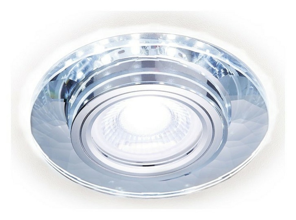 Фото Встраиваемый светильник Ambrella Light S S211 CL/WH AMBR_S211_CL_WH - интернет-магазин МегаТерем в Москве