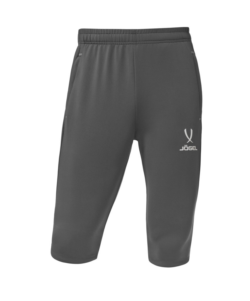 Фото Брюки тренировочные с карманами JOGEL PREMIER PerFormDRY 3/4 Training Pants, темно-серый (2122565) - интернет-магазин МегаТерем в Москве
