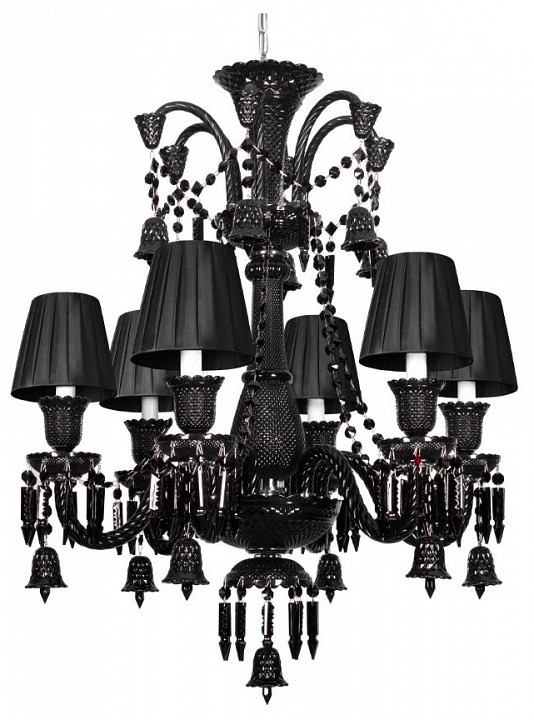 Фото Подвесная люстра Loft it Zenith 10210/6 Black LF_10210_6_Black - интернет-магазин МегаТерем в Москве