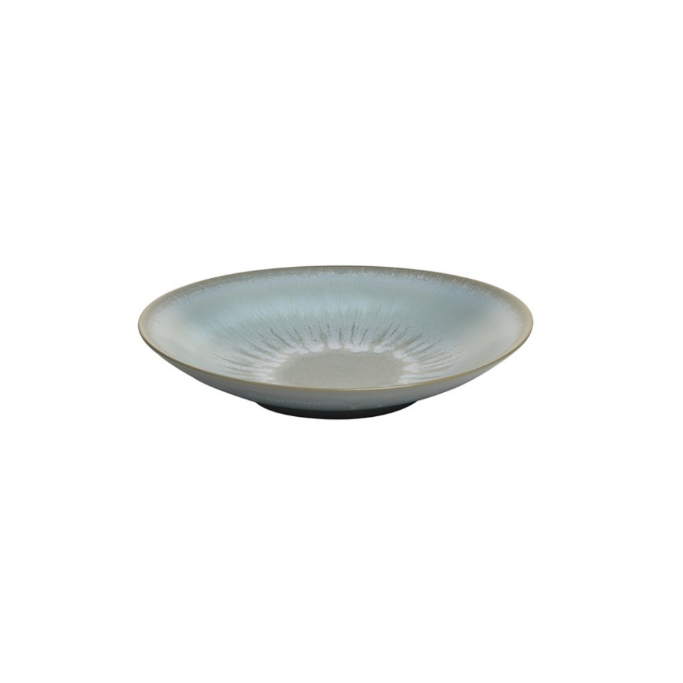Фото Тарелка L9503-MG, 20,7 см, каменная керамика, blue, ROOMERS TABLEWARE - интернет-магазин МегаТерем в Москве