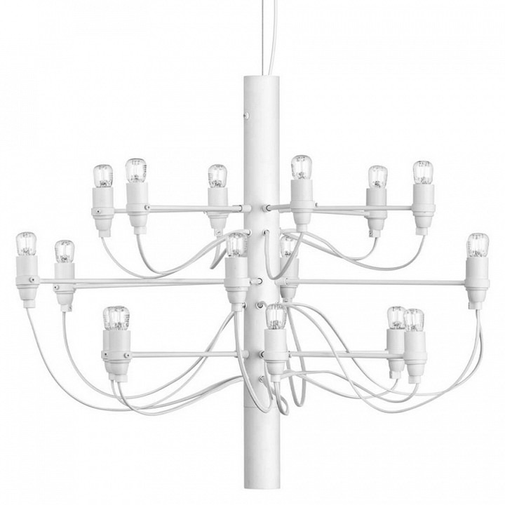 Фото Подвесная люстра Loft it Gino 10196/650 White LF_10196_650_White - интернет-магазин МегаТерем в Москве
