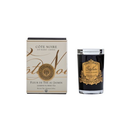 Свеча ароматическая Жасминовый чай (Jasmine flower tea) в стакане в упаковке 75 гр. (TT-00014716)