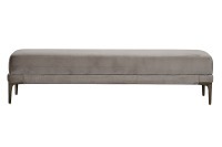 Банкетка Прима(Prima) 160 на метал опорах бежевая Velv-BEG 40*160*40см (TT-00015053)