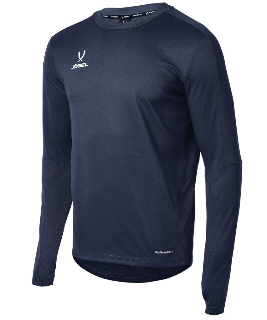 Фото Джемпер тренировочный JOGEL DIVISION PerFormDRY Pro Training Top, темно-синий (1949049) - интернет-магазин МегаТерем в Москве