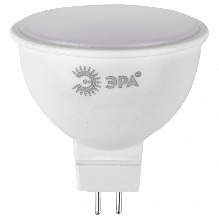 Фото Лампа светодиодная Эра Стандарт GU5.3 12Вт 4000K LED MR16-12W-840-GU5.3 ER_B0040888 - интернет-магазин МегаТерем в Москве