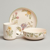 Набор посуды lefard "spring flowers" 3 предмета (260-1034) 