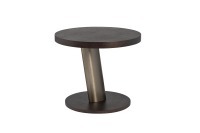 Стол журнальный Конг (Kong) темный орех d70*60см (TT-00015494)