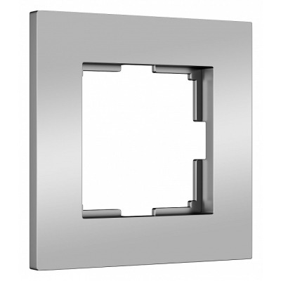 Рамка на 1 пост Werkel Slab (серебро софт) W0012965 WRK_a062811
