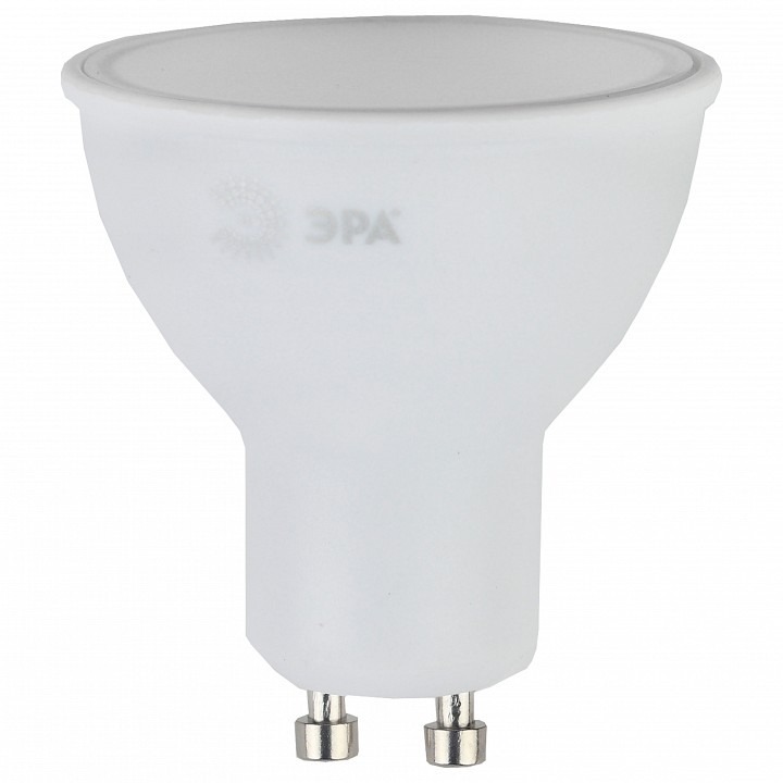 Фото Лампа светодиодная Эра Стандарт GU10 12Вт 4000K LED MR16-12W-840-GU10 ER_B0040890 - интернет-магазин МегаТерем в Москве