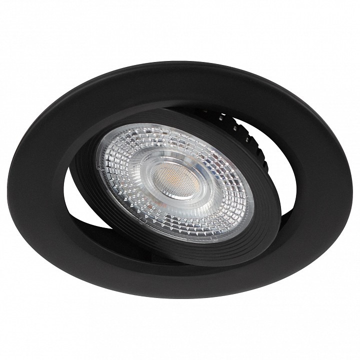 Фото Встраиваемый светильник Эра  KL LED 25A-5 3K BK ER_B0068164 - интернет-магазин МегаТерем в Москве