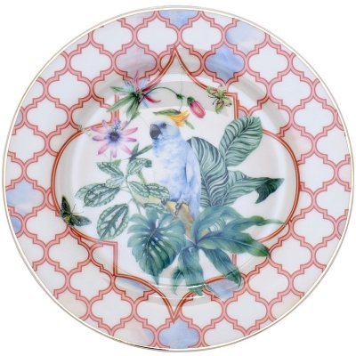 Тарелка десертная "Ботаника (Botanica)" 19см (6) (TT-00008243)