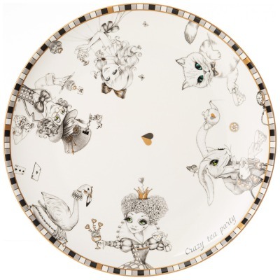 Тарелка обеденная lefard "wonderland" 25,5 см (590-530) 