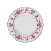 Тарелка LNAN032PO004230, 23 см, фарфор, white, pink, LE COQ