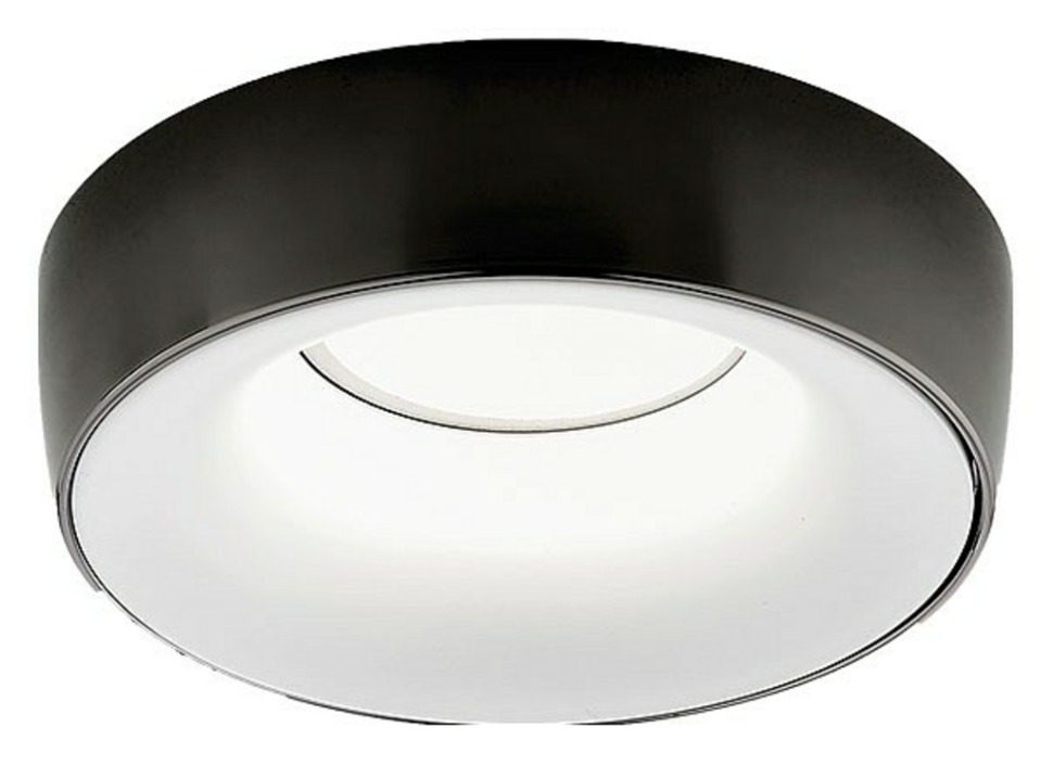 Фото Встраиваемый светильник Ambrella Light A A890 BK/WH AMBR_A890_BK_WH - интернет-магазин МегаТерем в Москве