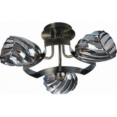 Потолочная люстра IDLamp 601 601/3PF-MOONOldbronze