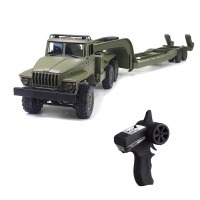 Радиоуправляемый внедорожник WPL Советский военный грузовик с траллом 4WD 1:16 (WPLB-36-3)