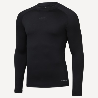 Джемпер компрессионный утепленный JOGEL CAMP PerFormDRY Baselayer Top Warm, черный (2118469)