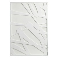 Панно декоративное с эффектом 3d minimalism, с белой рамой, 70х100 см (77481)