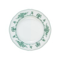Тарелка LNAN032VD004230, 23 см, фарфор, white, green, LE COQ