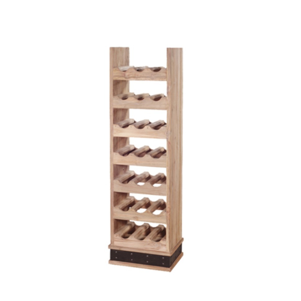 Фото Шкаф WINY 7CBWINY050038180, массив тикового дерева, Natural grey, ROOMERS FURNITURE - интернет-магазин МегаТерем в Москве