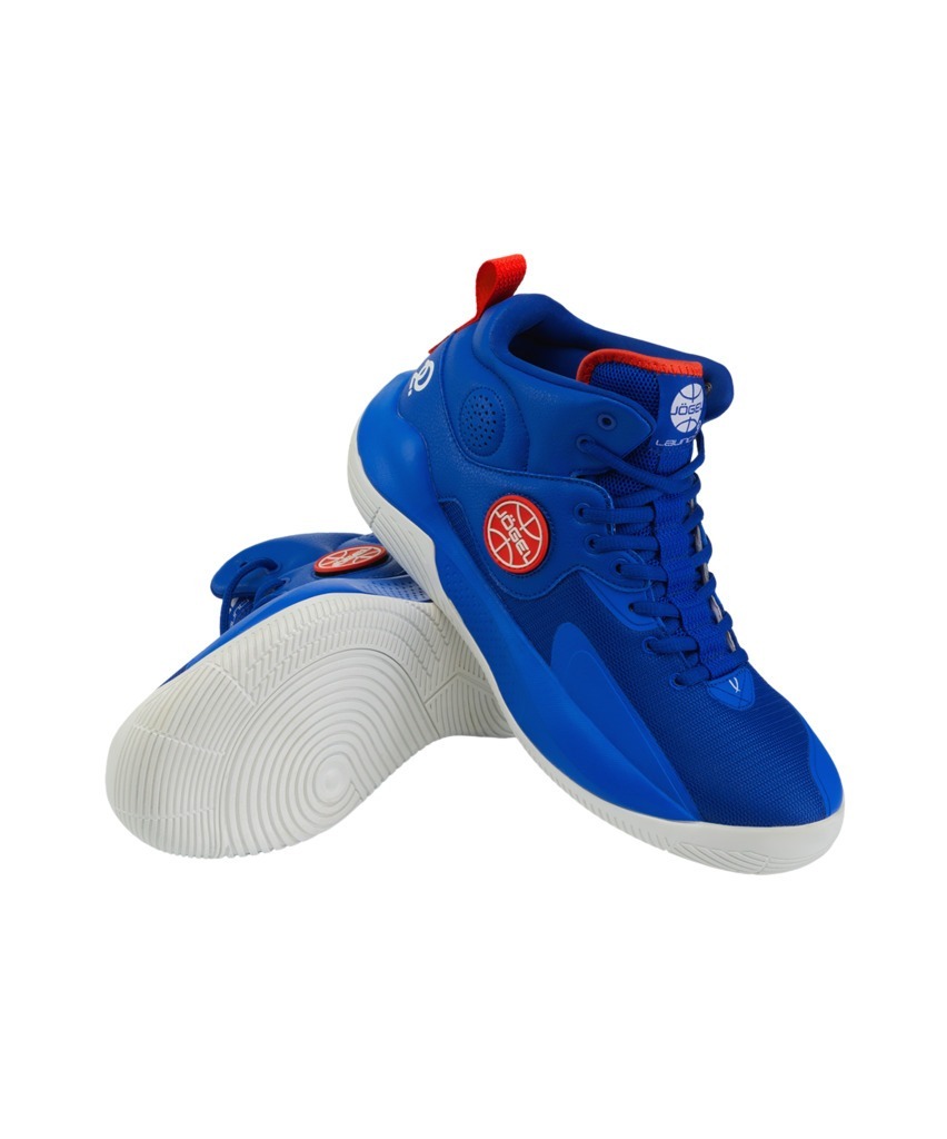 Фото БЕЗ УПАКОВКИ Кроссовки баскетбольные JOGEL Launch MID, Blue/red/white (2126472) - интернет-магазин МегаТерем в Москве