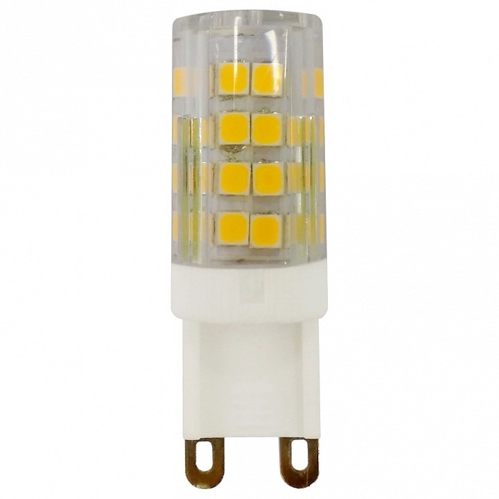 Фото Лампа светодиодная Эра Стандарт G9 3.5Вт 2700K LED JCD-3,5W-CER-827-G9 ER_B0027861 - интернет-магазин МегаТерем в Москве