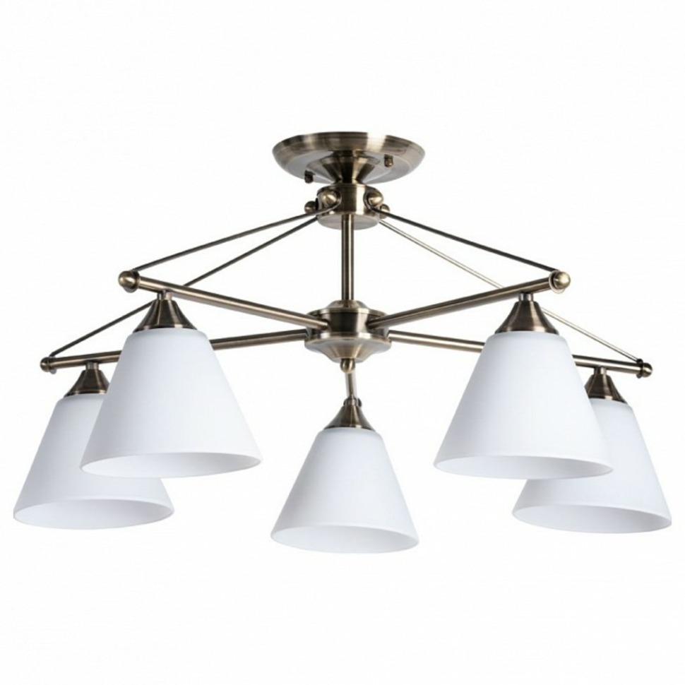 Фото Потолочная люстра Arte Lamp Copter A3208PL-5AB AR_A3208PL-5AB - интернет-магазин МегаТерем в Москве