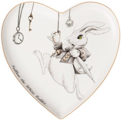 Тарелка lefard "wonderland" сердце 21,5*2 см (590-450) 