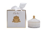 Свеча ароматическая Жасминовый чай (Jasmine flower tea) в вазе в упаковке 185 гр (TT-00014727)