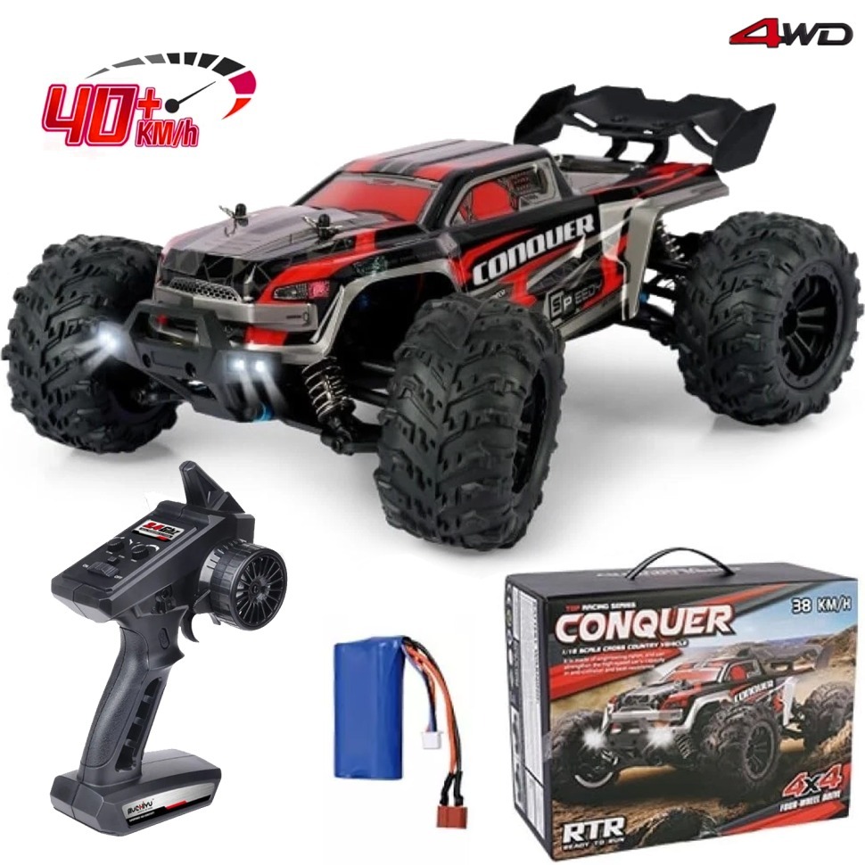 Фото Радиоуправляемый внедорожник Conquer 4WD 1:16 (SCY-16102-RED) - интернет-магазин МегаТерем в Москве