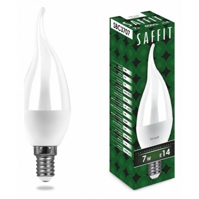 Лампа светодиодная Feron Saffit SBC3707 E14 7Вт 6400K 55142 FE_55142