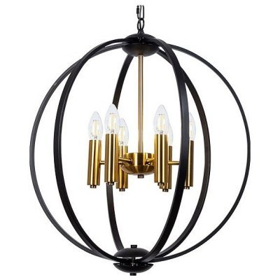 Подвесная люстра Arte Lamp Castula A7013SP-6BK AR_A7013SP-6BK