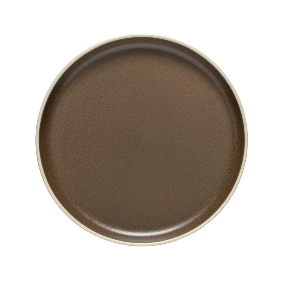 Фото Тарелка SOP271-CHO(SOP271-01018W), 27,5 см, керамика, CHOCOLATE-LATTE, CASAFINA BY COSTA NOVA - интернет-магазин МегаТерем в Москве