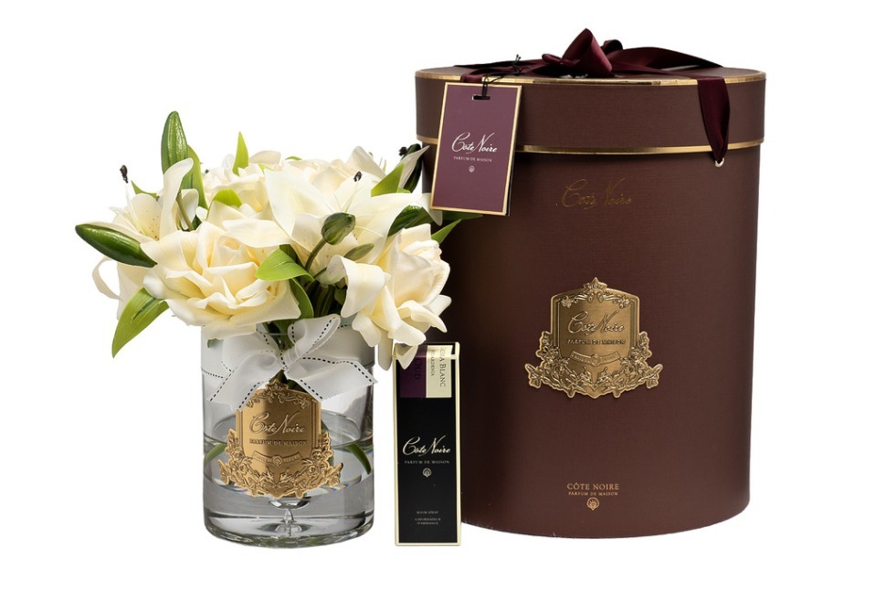 Фото Диффузор Розы+Лилии шампань(Roses&amp;Lilies),спрей Роза+Гардения(Roses+Gardenia) 10ml в уп. (TT-00010738) - интернет-магазин МегаТерем в Москве
